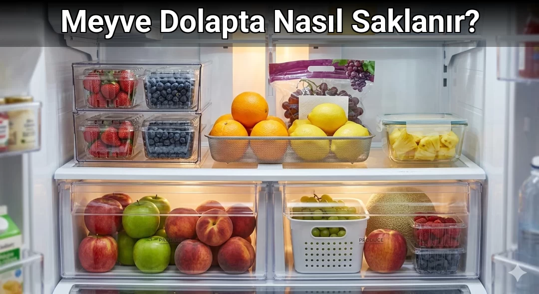 Meyve Dolapta Nasıl Saklanır?